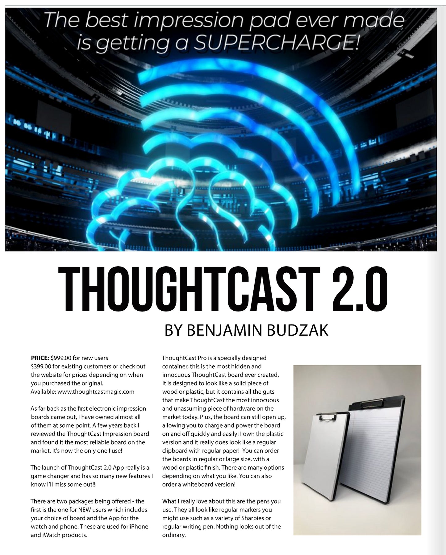 ThoughtCast App v2.0 Upgrade