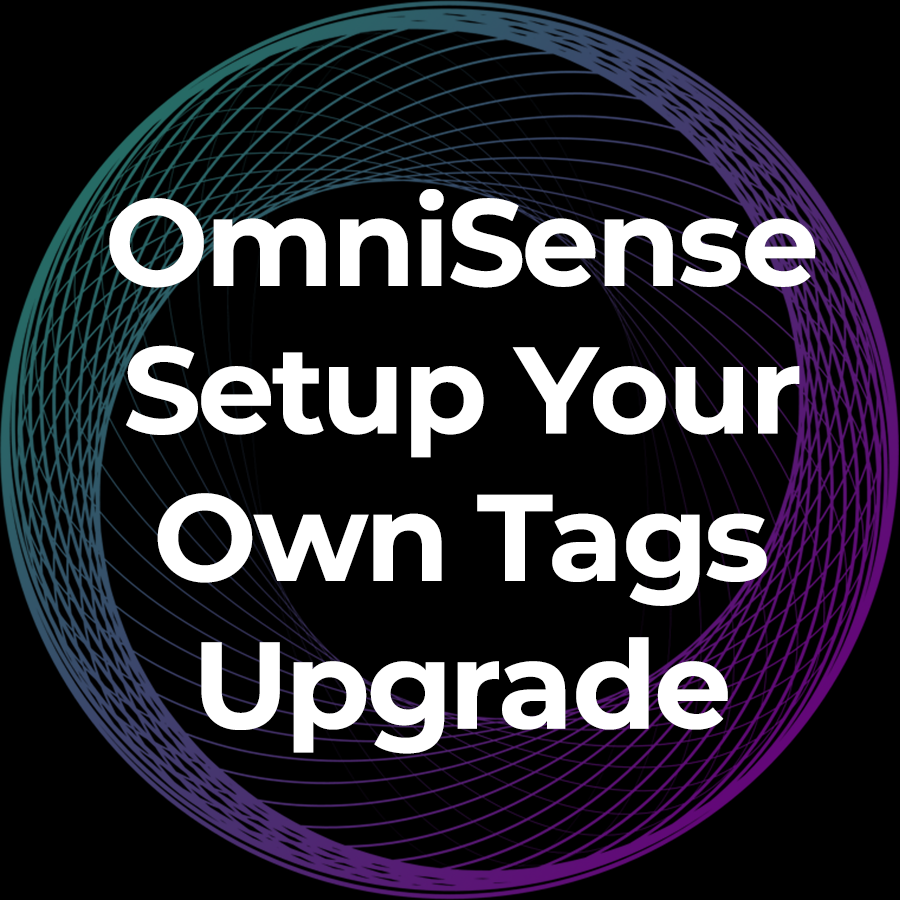 OmniSense Starter Kit - App + Setup Your Own Tags Upgrade