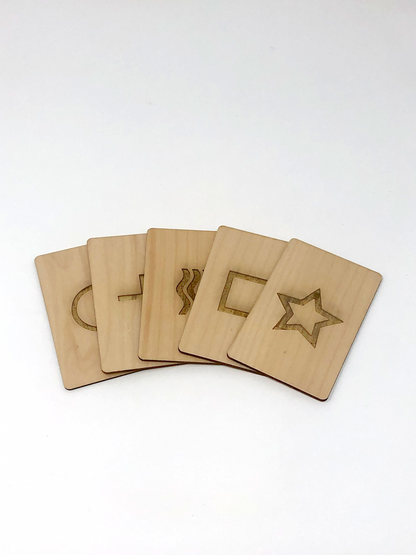 OmniSense Starter Kit - App + Zener ESP Wooden Card Set